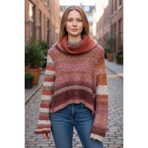 Free People My Girl Turtleneck Sweater Large